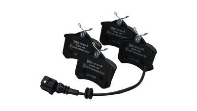 BREMSBELAGSATZ SCHEIBENBREMSE VALEO 301674A 5