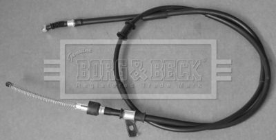 Cable Pull, parking brake Borg & Beck BKB3492