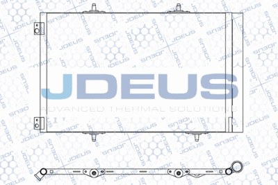 JDEUS M-7210350 Радиатор кондиционера  для OPEL CROSSLAND (Опель Кроссланд)