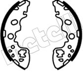 Комплект тормозных колодок METELLI 53-0697 для MITSUBISHI DELICA