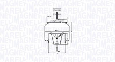 MAGNETI MARELLI Federbalg, Luftfederung
