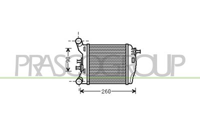 Chladič turba PRASCO FT030N002