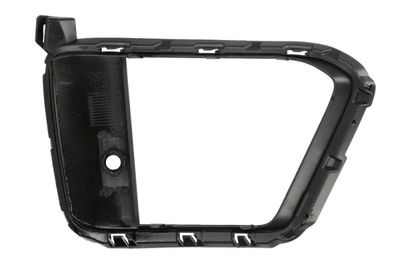 Voorbumper afdekking Voor Links (open, zwart glanzend) past: LAND ROVER RANGE ROVER SPORT II L494 10.17-03.22