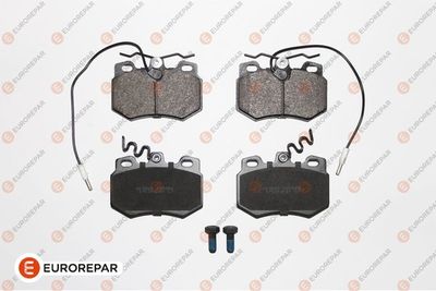 Комплект тормозных колодок, дисковый тормоз EUROREPAR 1617248480 для CITROËN AX