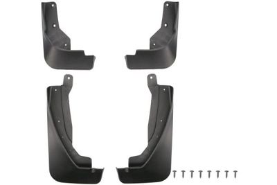 Spatlap Achter/Voor Links/Rechts (set 4 stuks.) past: NISSAN X-TRAIL IV T33 09.22-