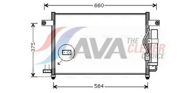 CONDENSATOR CLIMATIZARE AVA Clever Choice DW5049D