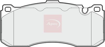 APEC Brake Pad Set, disc brake PAD1667
