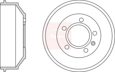 APEC Brake Drum DRM9967