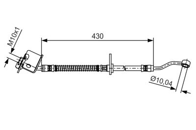 BOSCH Bremsschlauch