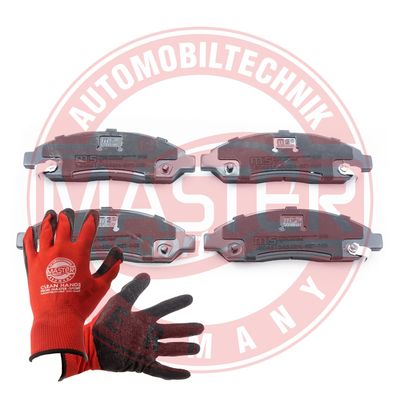 Zestaw klocków hamulcowych, hamulce tarczowe MASTER-SPORT GERMANY 13046134662N-SET-MSP