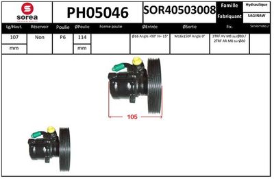 HYDRAULIKPUMPE LENKUNG EAI PH05046
