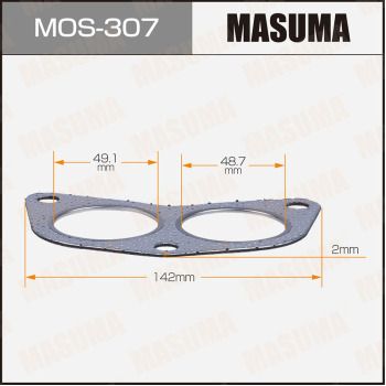 MASUMA MOS-307 Прокладка глушника 