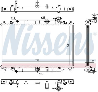 KüHLER MOTORKüHLUNG NISSENS 68532 5