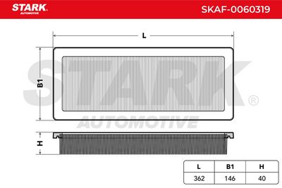 въздушен филтър STARK SKAF-0060319