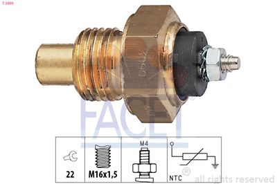 SENZOR TEMPERATURA ULEI FACET 73099