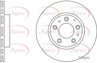 Brake Disc APEC DSK2586