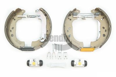 Комплект тормозных колодок BENDIX Braking BXK1166 для FORD TOURNEO
