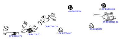 Изпускателна система OPTIMAL OP-EXSPG100