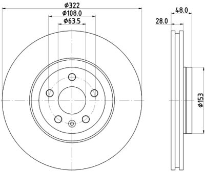 DISC FRANA HELLA 8DD355125471 3