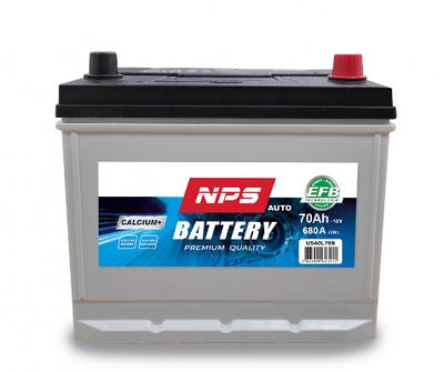 Стартерная аккумуляторная батарея NPS U540L78B для GEELY BORUI