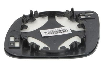 Zijspiegel glas Rechts (in reliëf, klein) past: SEAT AROSA, IBIZA II 6K, IBIZA II FL 6K, LEON 1M, TOLEDO II 1M SKODA FABIA I, OCTAVIA I VW BORA, GOLF IV, PASSAT B5, PASSAT B5 FL 03.93-03.08