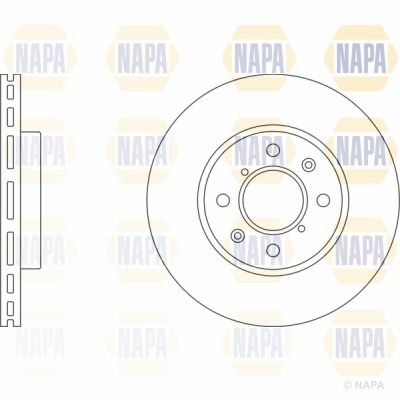 Brake Disc NAPA NBD5459