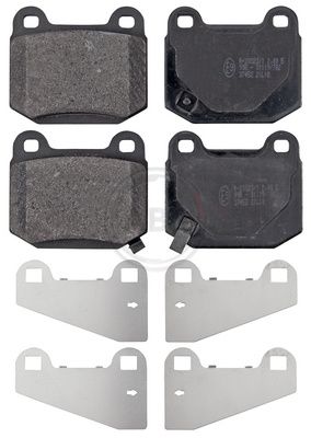 Brake Pad Set, disc brake 37452