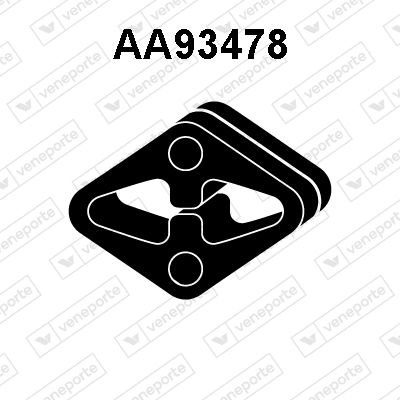 Резиновые полоски, система выпуска VENEPORTE AA93478 для BMW X1