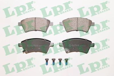 LPR 05P1245 Тормозные колодки и сигнализаторы  для FIAT SEDICI (Фиат Седики)