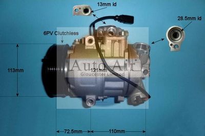 Compressor, air conditioning Auto Air Gloucester 14-0288P