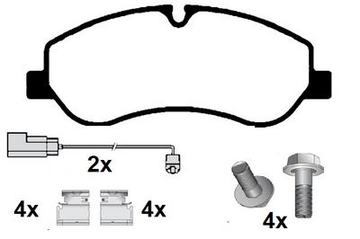 SET PLACUTE FRANA FRANA DISC