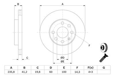 Brake Disc 0 986 479 B84