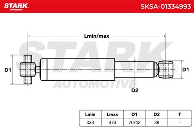 амортисьор STARK SKSA-01334993