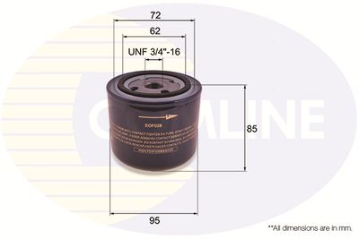 COMLINE EOF028 Масляный фильтр  для DAF  (Даф 55)