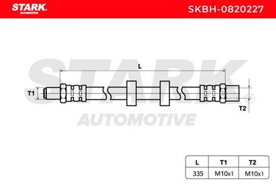 спирачен маркуч STARK SKBH-0820227