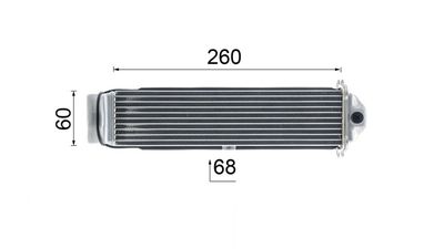 INTERCOOLER COMPRESOR MAHLE CI481000P 10
