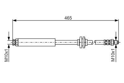 Brake Hose 1 987 476 079