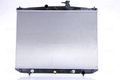 NISSENS 606695 Радиатор охлаждения двигателя  для PORSCHE CAYMAN (Порш Каман)
