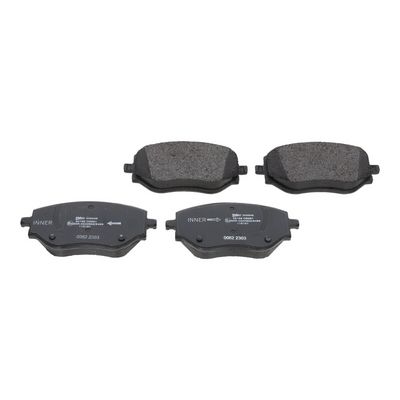 Brake Pad Set, disc brake 302545