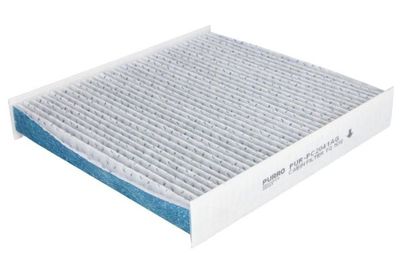 Cabinefilter met actieve kool, met zilverionen past: DACIA DUSTER, JOGGER, LOGAN II, LOGAN III, LOGAN MCV II, SANDERO, SANDERO II, SANDERO III  INFINITI QX50 II  LADA VESTA 0.9-Electric 01.09-