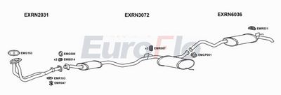 Układ wydechowy EUROFLO RN21202001A00
