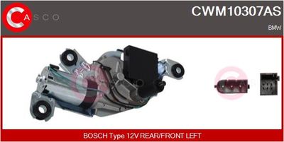 CASCO CWM10307AS Двигатель стеклоочистителя  для BMW X3 (Бмв X3)