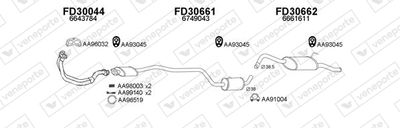 SISTEM DE ESAPAMENT VENEPORTE 300048