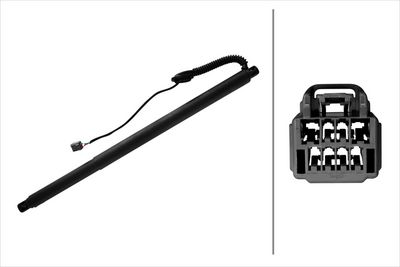 електромотор, заден капак HELLA 6NW 358 425-551
