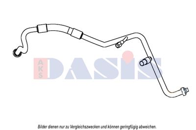 Трубопровод высокого / низкого давления, кондиционер AKS DASIS 885839N для FORD FOCUS