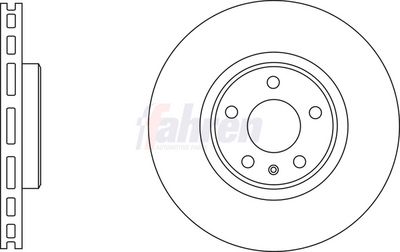 Fahren Brake Disc FBD6751