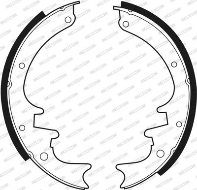 BREMSBACKENSATZ FERODO FSB429 2