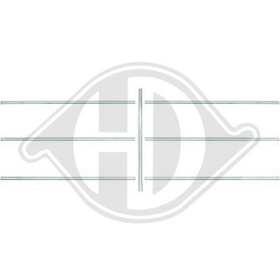 Sier- / Beschermingspaneel, radiateurgrille