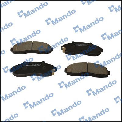 Комплект тормозных колодок, дисковый тормоз MANDO MPK11NS для KIA PREGIO