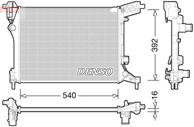 DENSO Kühler, Motorkühlung